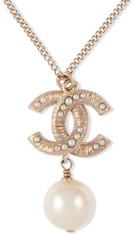 chanel logo necklace dupe|chanel necklace knockoff.